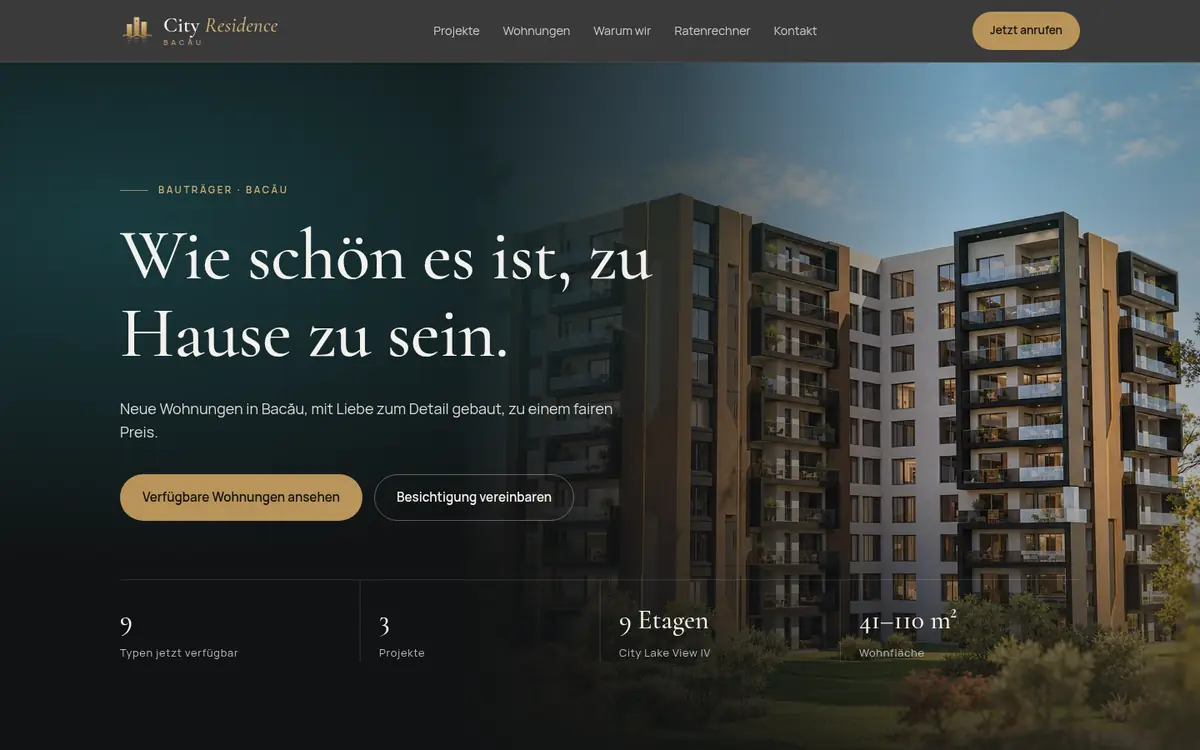 City Residence am Desktop