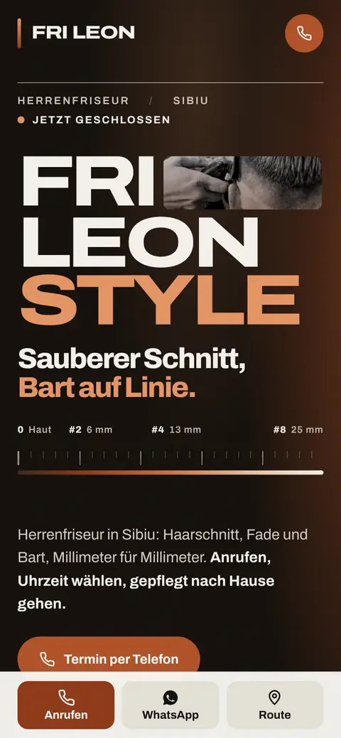 Fri leon Style auf dem Handy