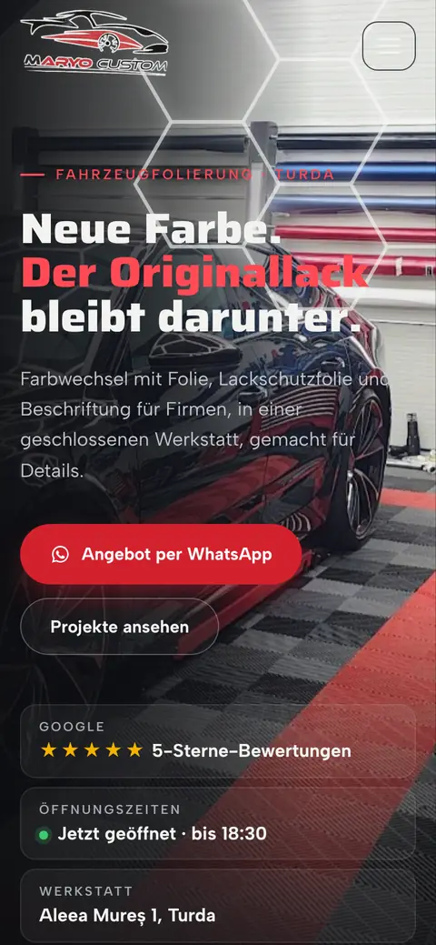 Maryo Custom auf dem Handy